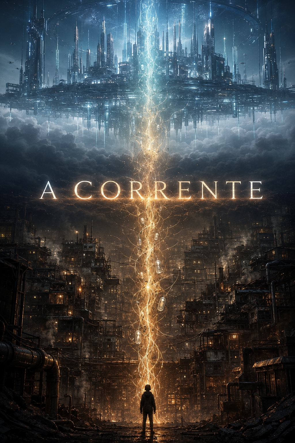 Capa oficial do livro A Corrente, de Talles Mauricio